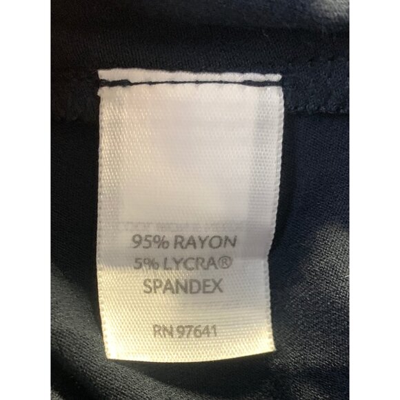 J.Jill Womens Size Large L Stretch Maxi Skirt  Rayon Stretch Midi Navy NWT New - Picture 10 of 10